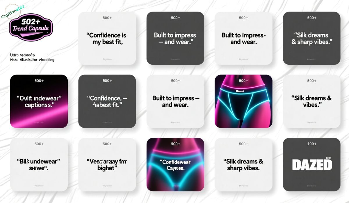 500+ Underwear Captions for Instagram