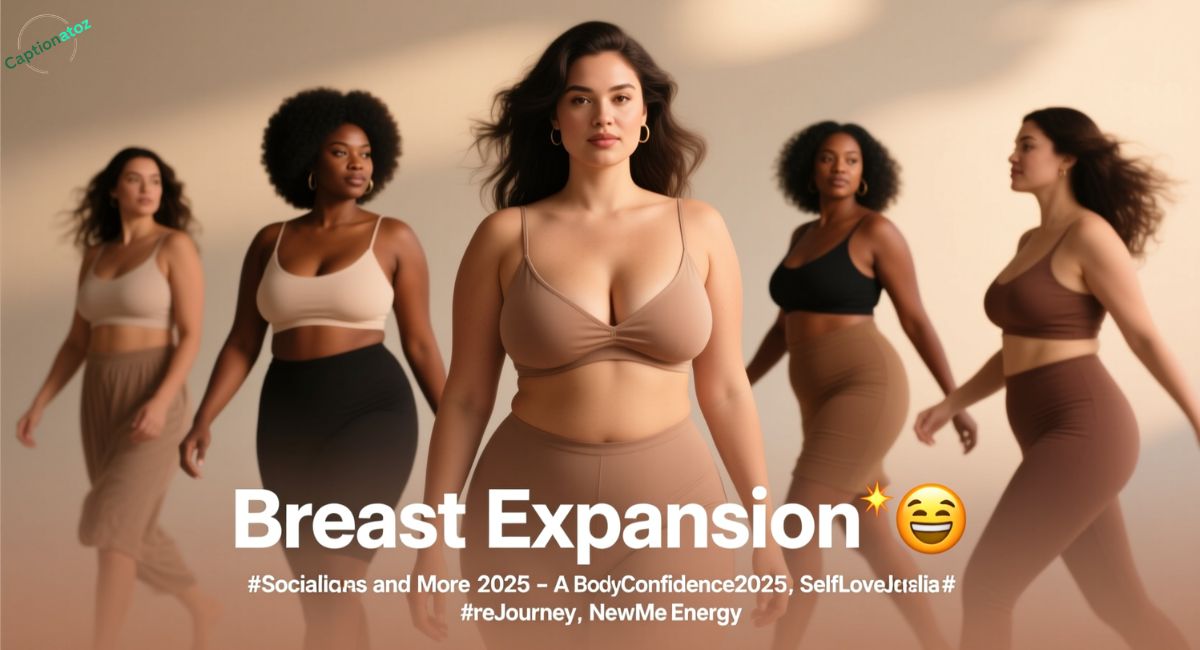 Breast Expansion Captions for Socials, and More 2025