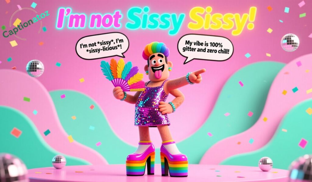  Sissy Captions for Laughs