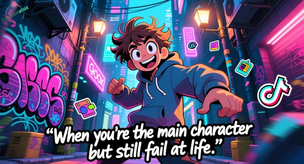 Funny Teen Goon Captions for Instagram Reels & Posts