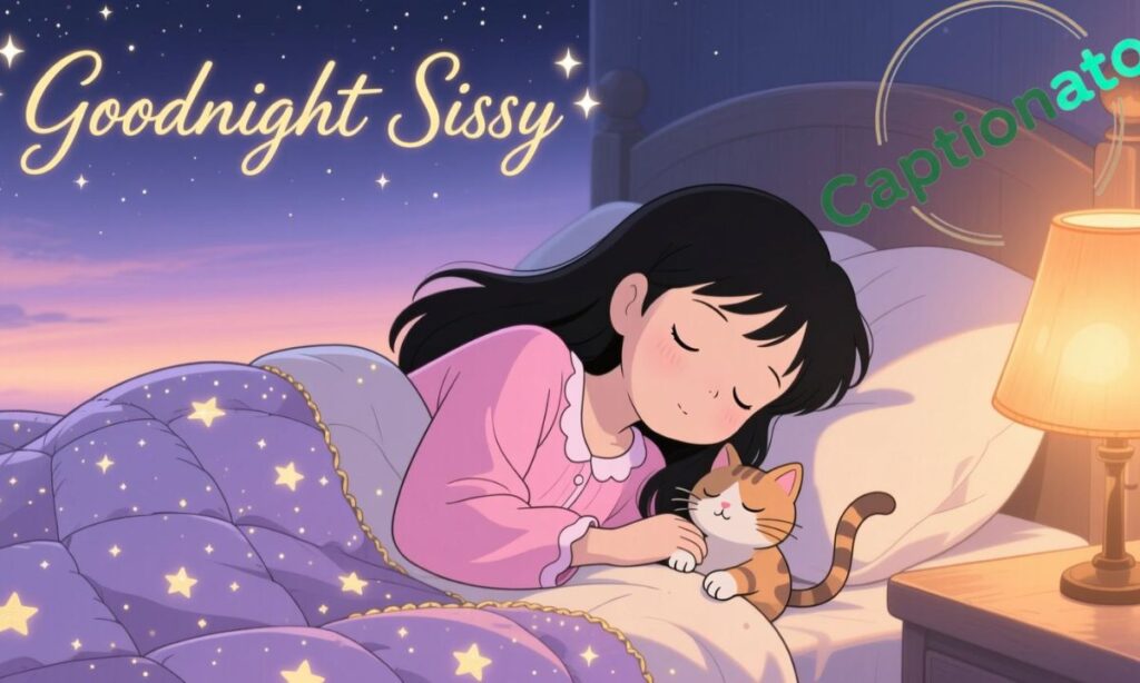 Goodnight Sissy Captions