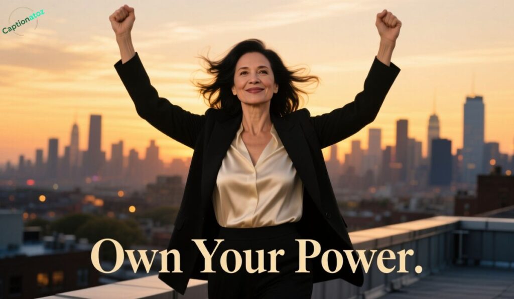 Milf Captions for Instagram when Feeling Empowered