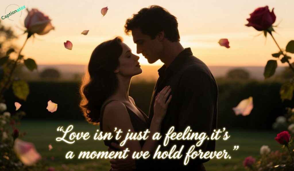 Romantic Edging Captions