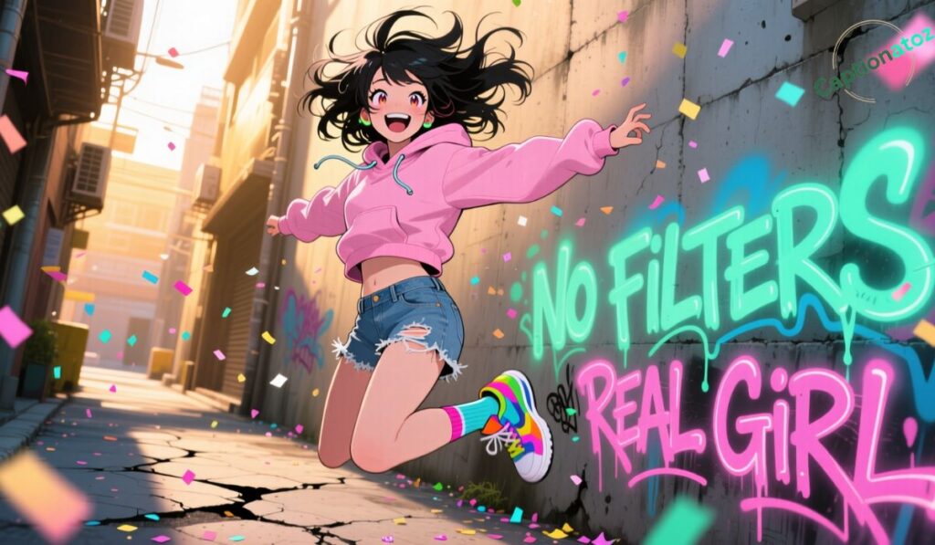 Unfiltered Girlcore Energy