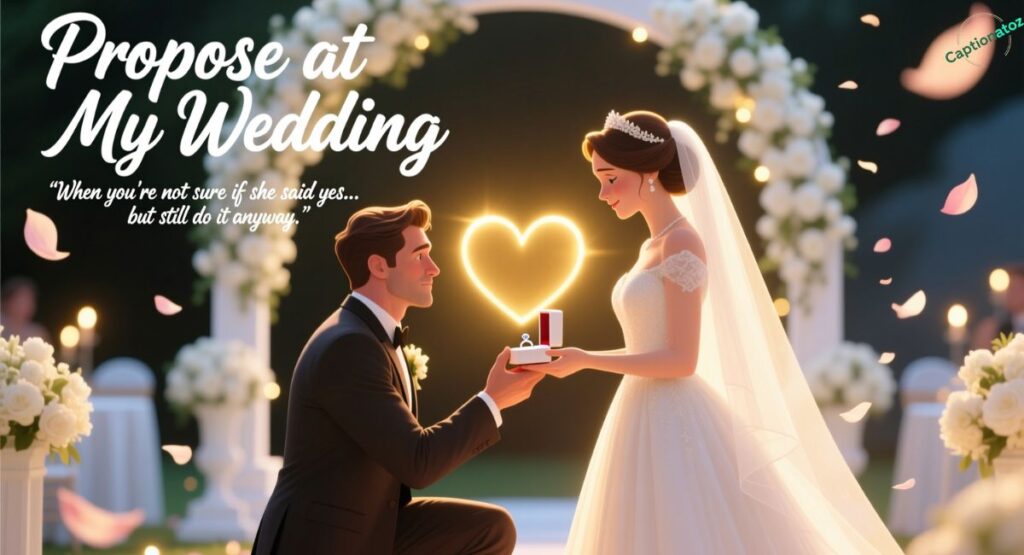 What Is the “Propose at My Wedding” Meme (1)