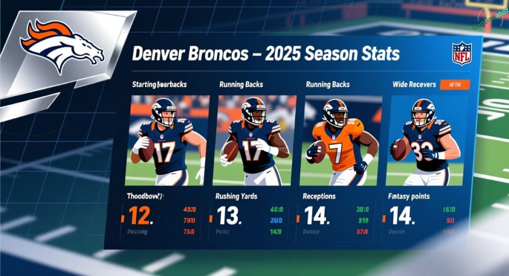 Denver Broncos Player Stats