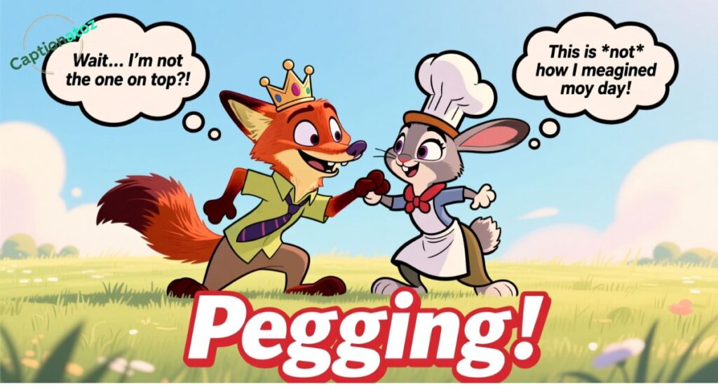 Funny Pegging Captions