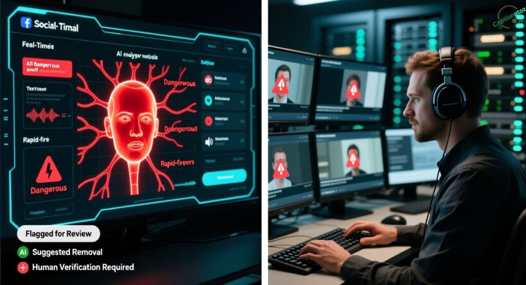 How Social Media Platforms Detect and Remove Harmful Snuff Content