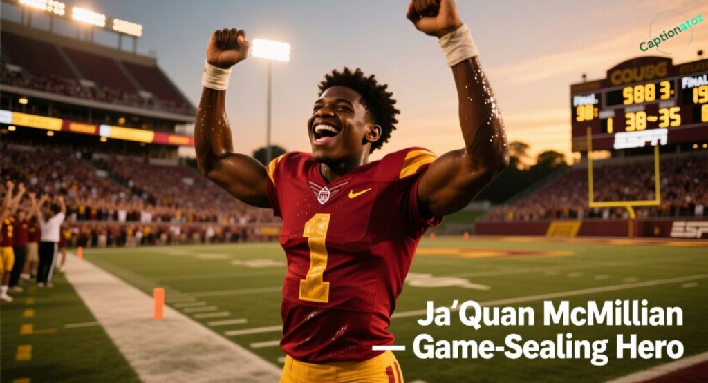 Ja’Quan McMillian – Game-Sealing Hero
