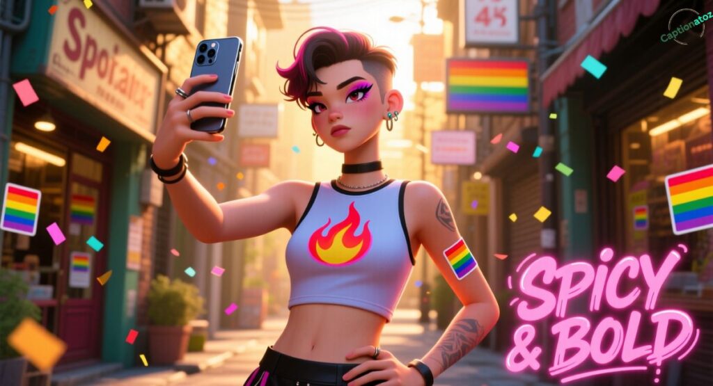 Spicy & Bold Femboy Captions