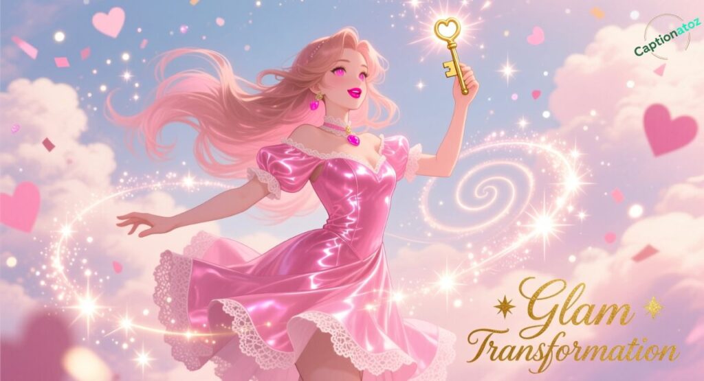 _Bimbo Transformation Style Chastity Captions 🌟