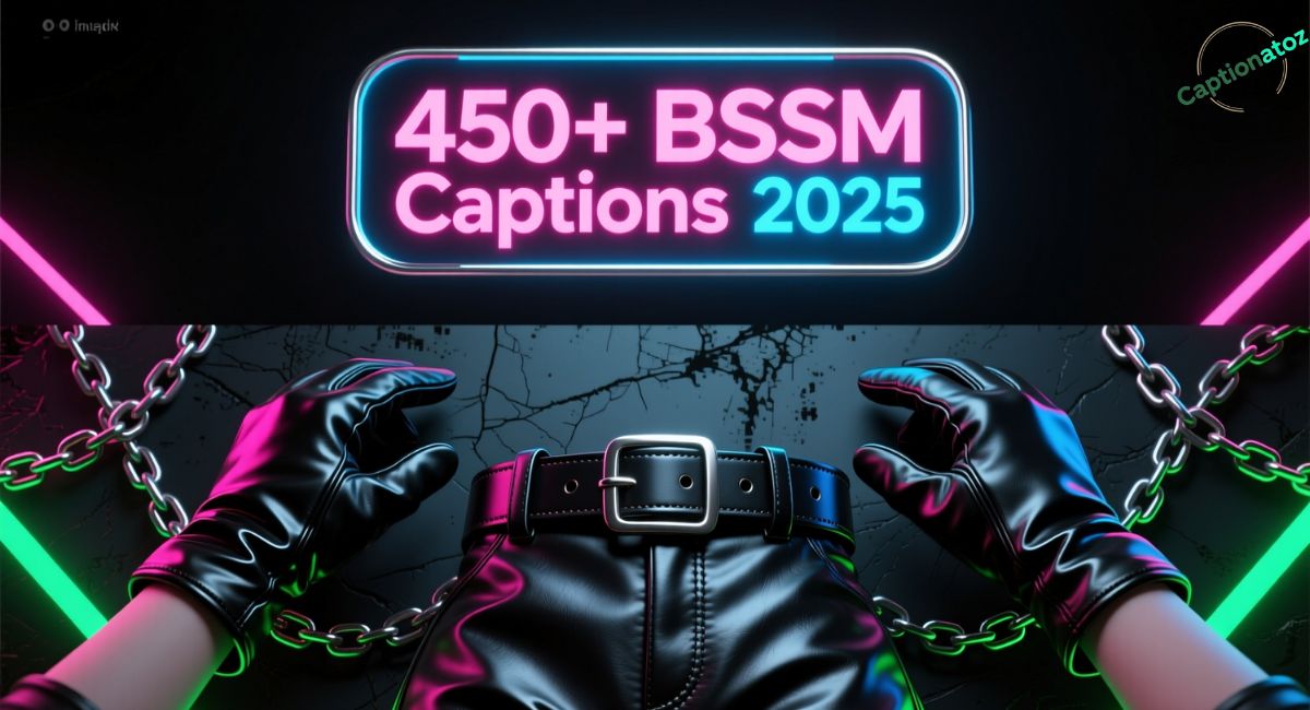 ⭐ 450+ BDSM Captions 2025